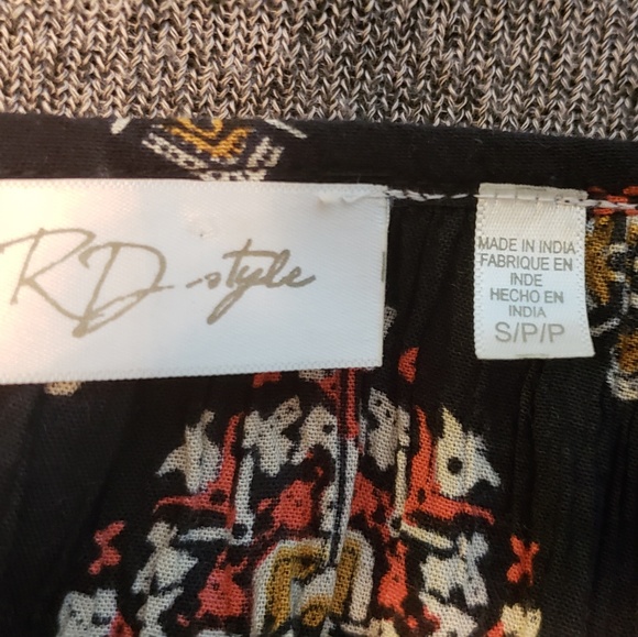 Crinkle Peasant Tunic Dress - Picture 4 of 4